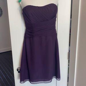 Bridesmaid dress, purple size 10